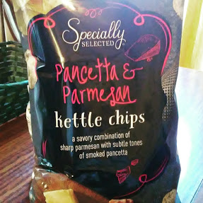 Pancetta and Parmesan potato chips from Aldi