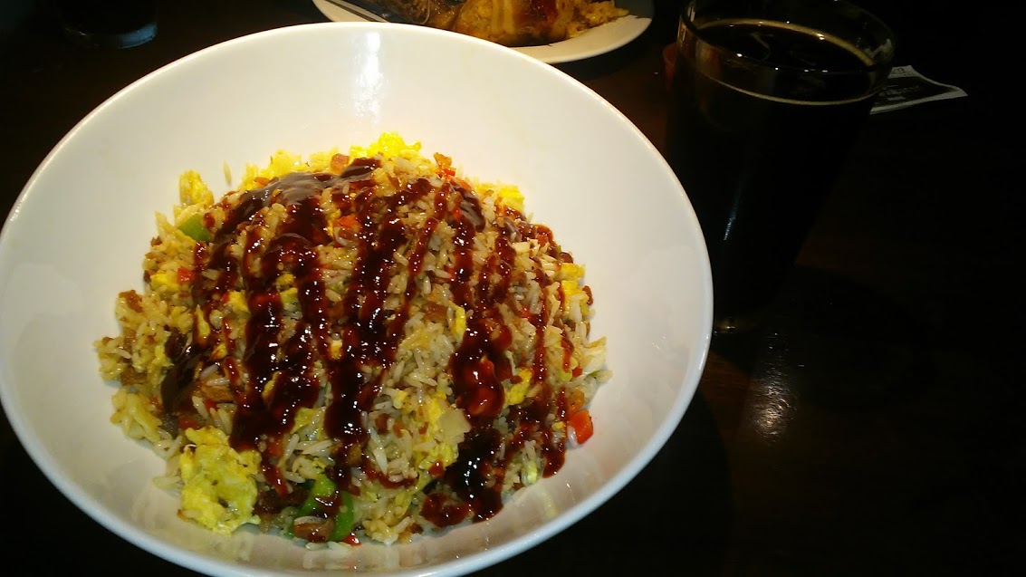 Hy-Vee Market Grille BBQ Bacon Fried Rice