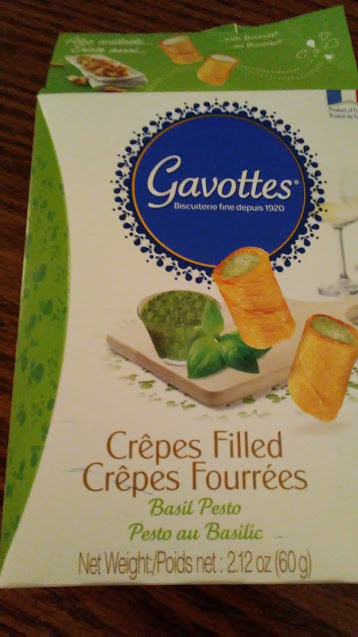 Gavottes Basil Pesto filled crepes from Universal Yums