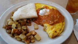Mexican Omelette from The Egg and I