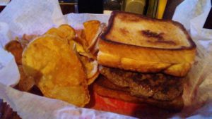 Grilled Cheese Burger. Burger Bar Springfield IL
