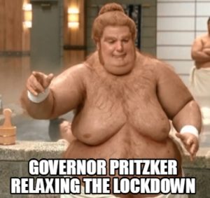 Governor J.B. Pritzker Fat Bastard