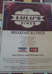 Lulu's Diner Springfield Illinois